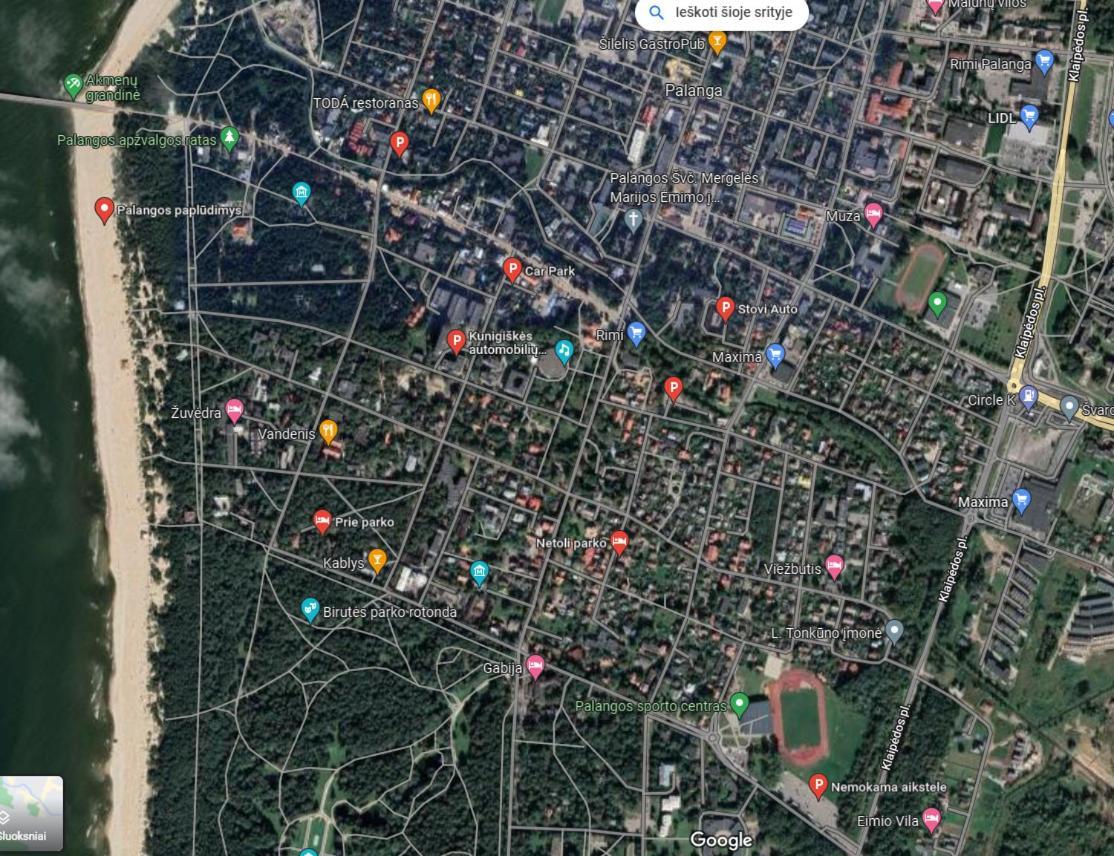 S.Neries Butas Apartment พาลังกา ภายนอก รูปภาพ